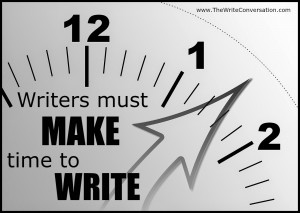 make time to write